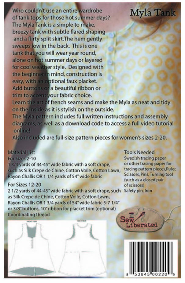 Sew Liberated Studio Tunic Sewing Pattern