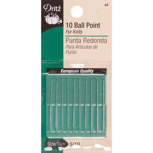 Ball Point Hand Needles for Knits