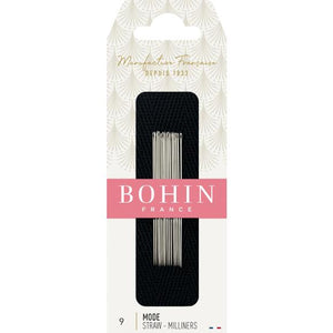 Bohin Milliners Basting Needles #9