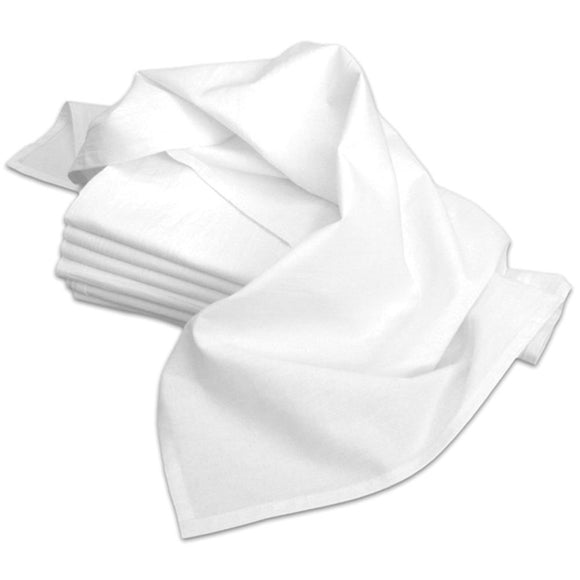 Flour Sack Towels 28x28 2ct white
