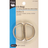 1.5" D-Rings (4 count)