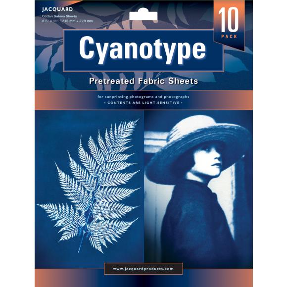 Jacquard Cyanotype Fabric 10pk 8x11