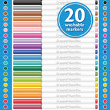 Crayola Super Tips Washable Markers 20/Pkg
