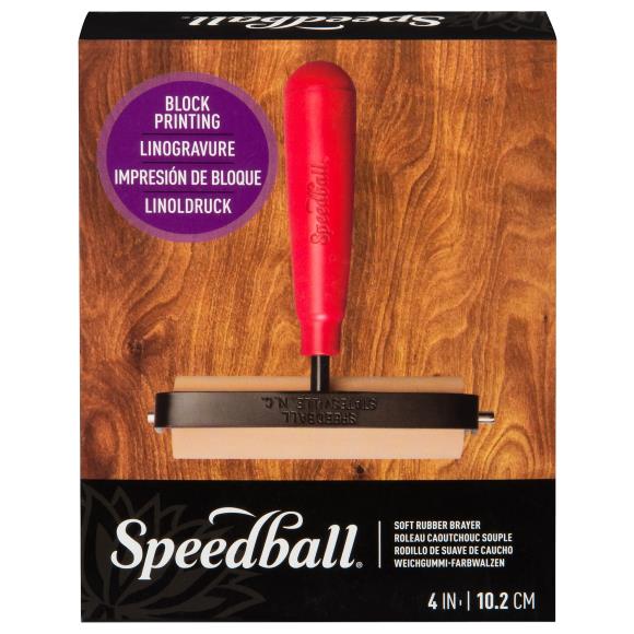 Speedball Soft Rubber Brayer 4