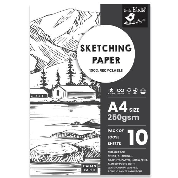 Sketching Paper Size A4