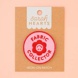 Sarah Hearts Iron-On Patches