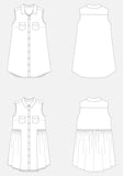 Alder Shirtdress Pattern