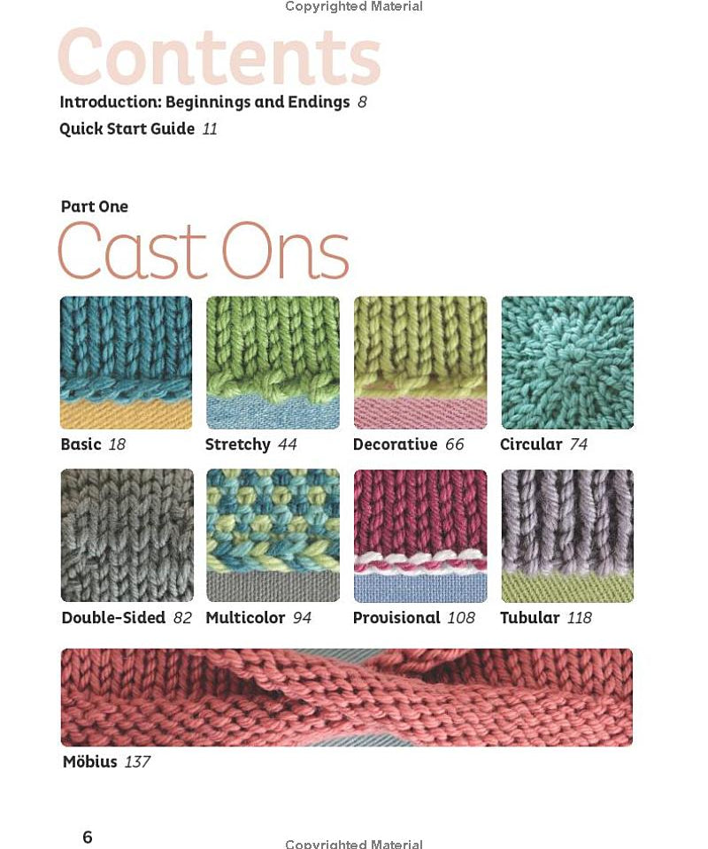 Cast On, Bind Off: 54 Step-by-Step Methods
