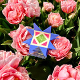 Peach Fuzz Quilt Hair Claw