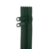 18" Nylon Coil Long Pull Double Zipper
