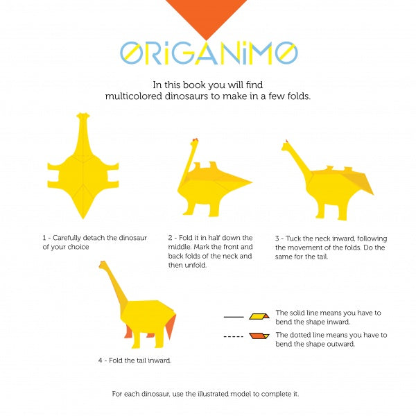Origanimo Dinosaurs Fold & Play