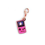 Ghost Game Pink Glitter Charm