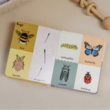 First Words with Cute Embroidered Friends