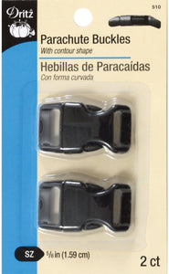 5/8" Parachute Buckles 2ct