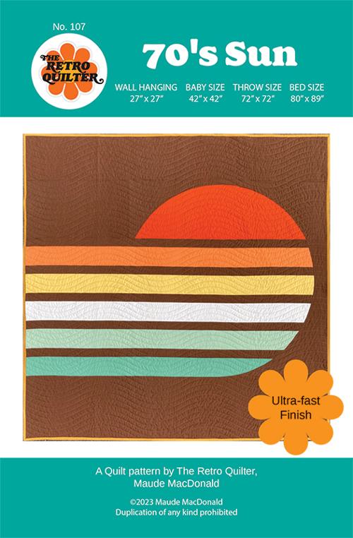 70's Sun Quilt Pattern