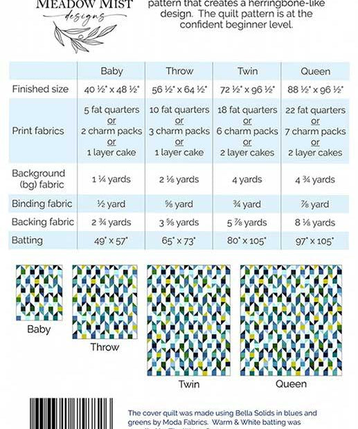 Board and Batten Quilt Pattern
