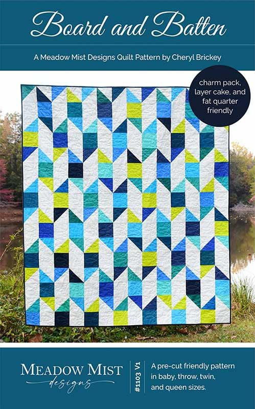 Board and Batten Quilt Pattern