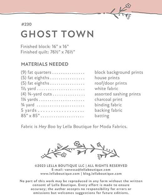 Ghost Town Quilt