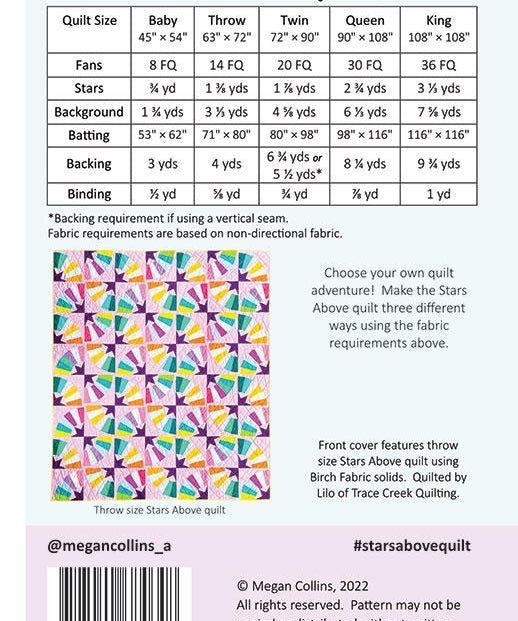Stars Above Quilt Pattern