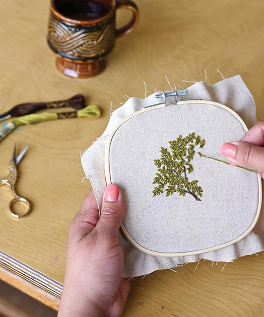 Hand-Stitched Oasis