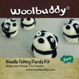 Panda Needle Felting Kit