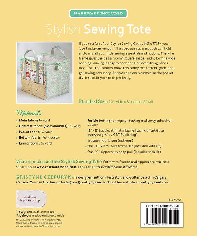 Stylish Sewing Tote