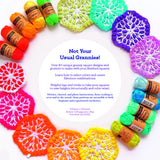 A Modern Guide to Granny Squares: Awesome Color Combinations and Designs for Fun and Fabulous Crochet Blocks