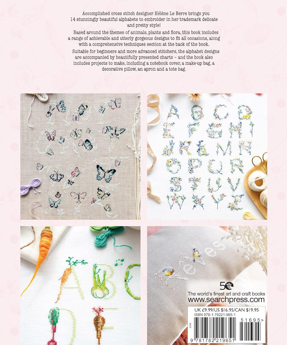 Cross Stitch Alphabets: 14 beautiful designs inspired by the natural world