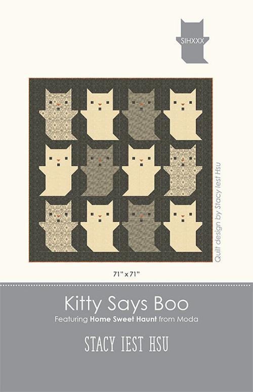 Kitty Says Boo Quilt Pattern