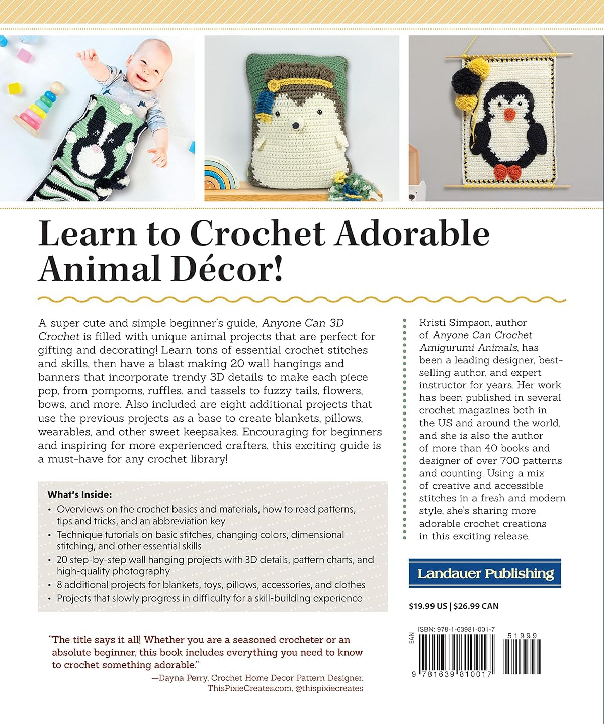 Anyone Can 3D Crochet