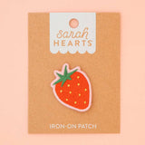 Sarah Hearts Iron-On Patches