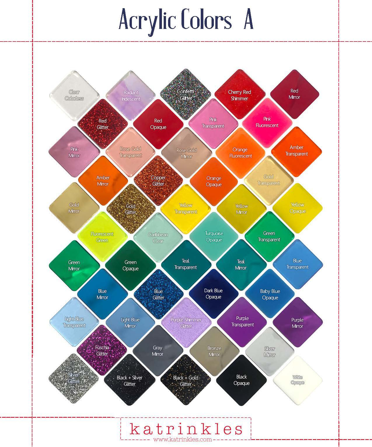Katrinkles Acrylic Button Sets