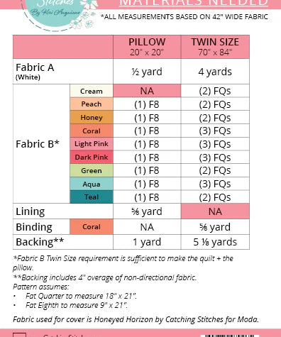 Color Drift Quilt Pattern