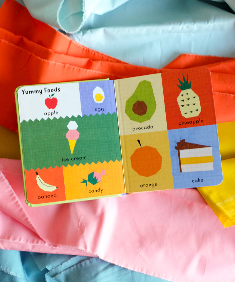 First Words with Cute Quilted Friends