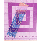 Feral Notions Quilting Ruler 2-1/2" x 10"