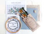 Fuck This Shit Cross Stitch Kit