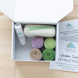 Garden Snail Mini Needle Felting Kit