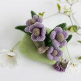 Garden Snail Mini Needle Felting Kit