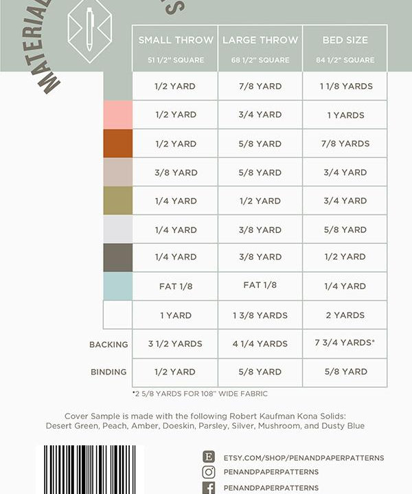 Geo Weaver Quilt Pattern