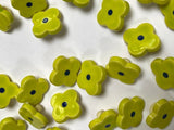 Glossy Flower Buttons