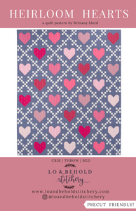 Heirloom Hearts Quilt Pattern