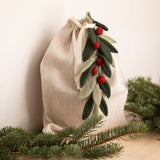 Holiday Greenery Mini Needle Felting Kit