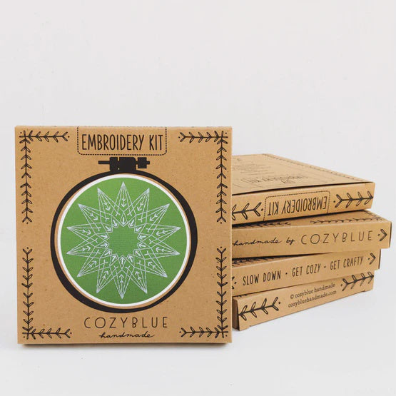 Holiday Star Embroidery Kit