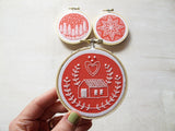 Holiday Ornaments Embroidery Kit