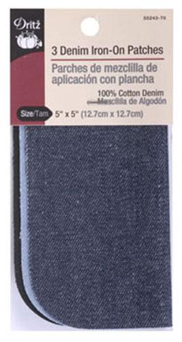 Denim Iron-On Patches