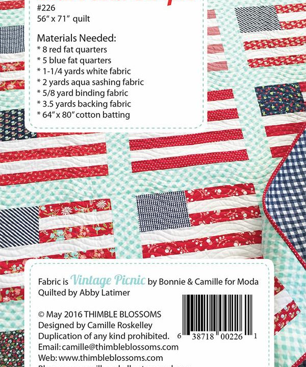 Stars and Stripes Quilt Pattern