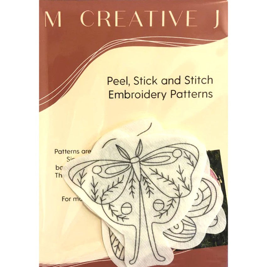 Peel Stick and Stitch Embroidery Patterns