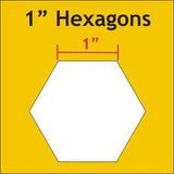 Hexagon Paper Pieces