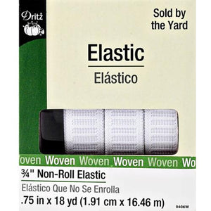 Non-Roll Knit Elastic 3/4"