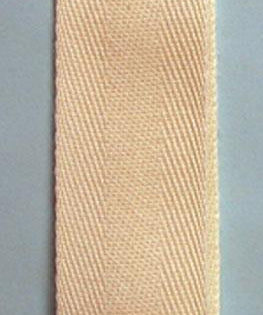 1" Cotton Twill Tape (by the yard)